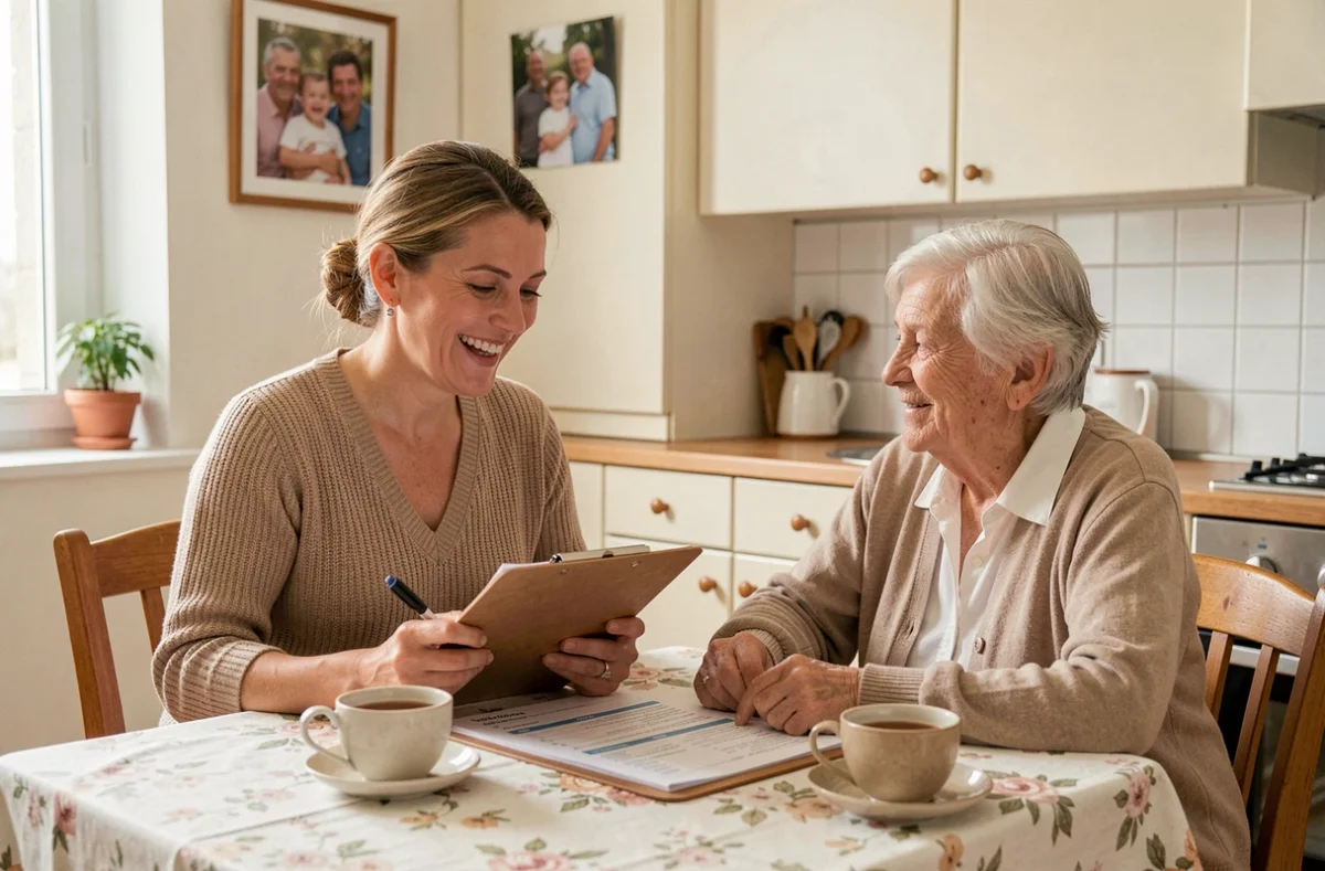 Age d'Or Services Toulouse : accompagnement global d'une personne âgée avec une coordinatrice à domicile