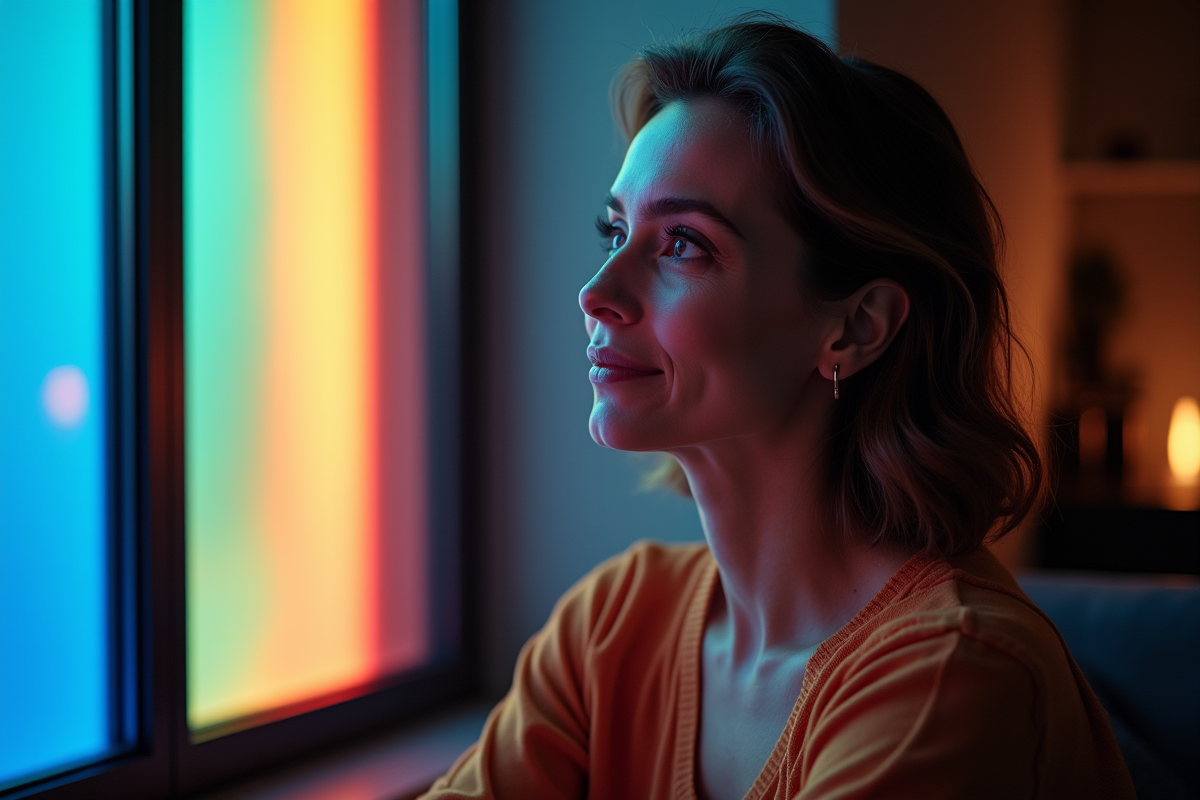 Luminothérapie colorée et son efficacité sur les taches de vieillesse