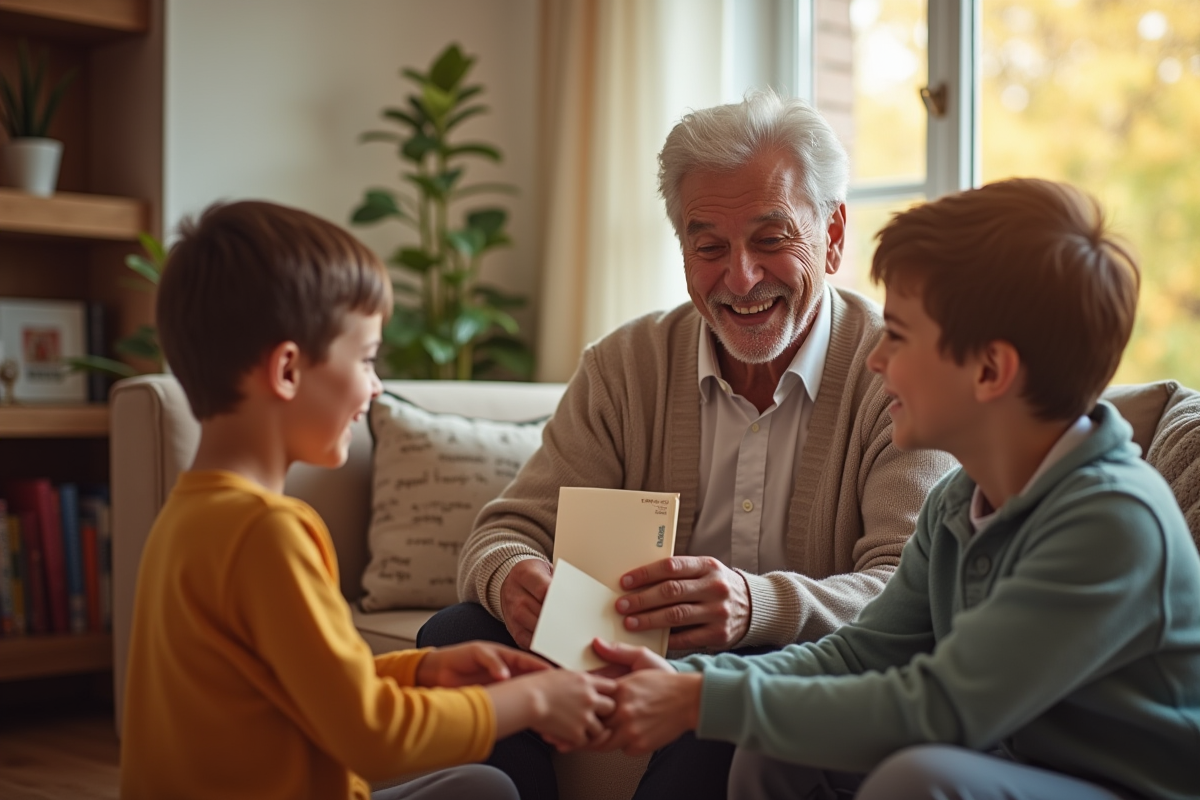 Offrir de l’argent aux petits-enfants : meilleures pratiques et idées créatives
