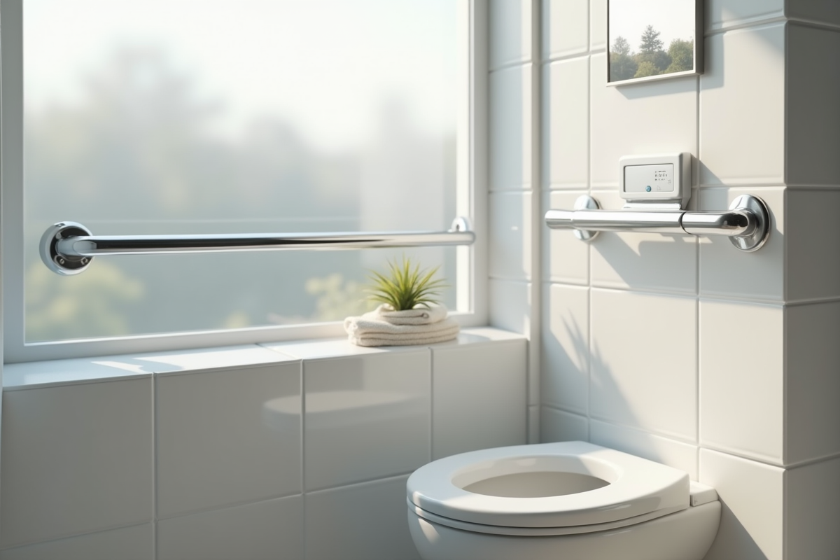 Choisir la taille idéale de barre d’appui pour une toilette sécurisée